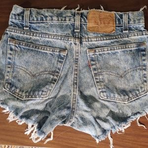 Levi's Shorts - Vintage Levi Jean Shorts Levi's Shorts - Vintage Levi Jean Shorts